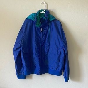 Large Blue ‘McGregor’ Rain Jacket